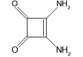 3,4-Diaminocyclobut-3-ene-1,2-dione structure, CAS 5231-89-0