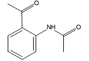 N-(2-Acetylphenyl)acetamide structure, CAS 5234-26-4