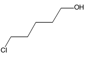 5-Chloropentanol structure, CAS 5259-98-3
