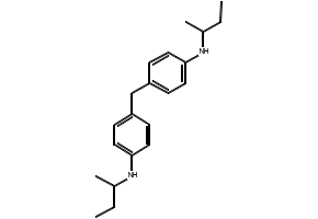 4,4'-Methylenebis(N-sec-butylaniline) structure, CAS 5285-60-9