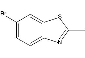 6-Bromo-2-methylbenzothiazole structure, CAS 5304-21-2