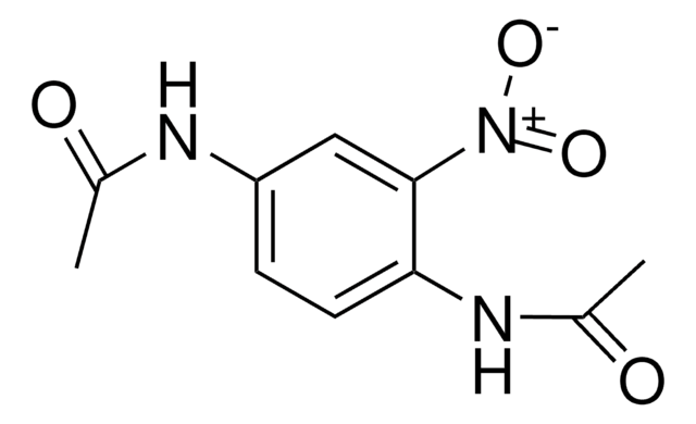 1,4-Diacetamino-2-nitrobenzene structure, CAS 5345-53-9