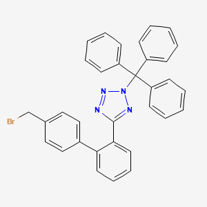 4-Bromomethyl-[2'-(2-Trityl-2h-Tetrazol-5-Yl)]Biphenyl structure, CAS 2A-112658