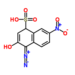 6-Nitro-1,2,4-diazo acid structure, CAS 5366-84-7