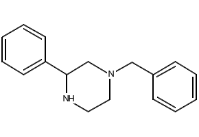(R)-N-4-Benzyl-2-phenylpiperazine structure, CAS 5368-32-1