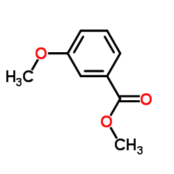Methyl 3-methoxybenzoate structure, CAS 5368-81-0