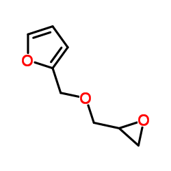 Furfuryl glycidyl ether structure, CAS 5380-87-0