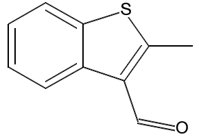 1-Benzothiophene-3-carbaldehyde structure, CAS 5381-20-4