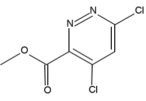 METHYL 4,6-DICHLOROPYRIDAZINE-3-CARBOXYLATE structure, CAS 372118-01-9