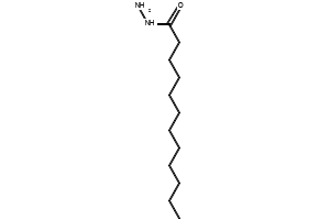 Dodecanohydrazide structure, CAS 5399-22-4