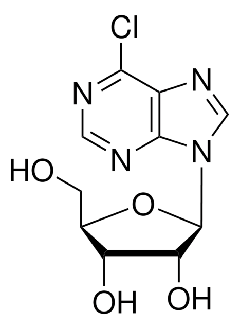6-Chloropurine riboside structure, CAS 5399-87-1