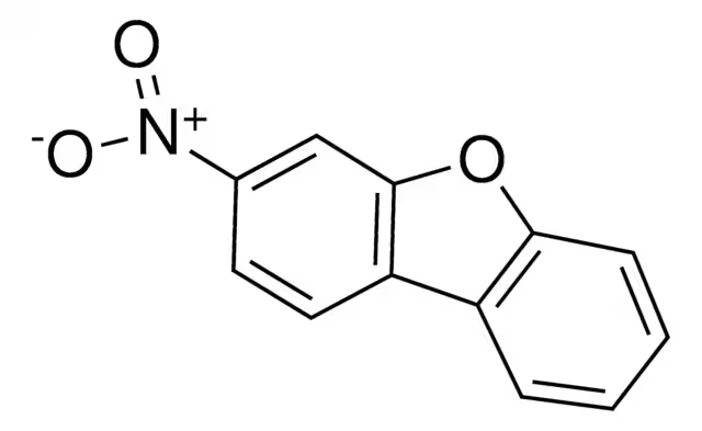 3-Nitrodibenzofuran structure, CAS 5410-97-9