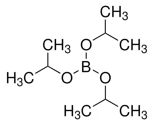 Triisopropyl borate structure, CAS 5419-55-6