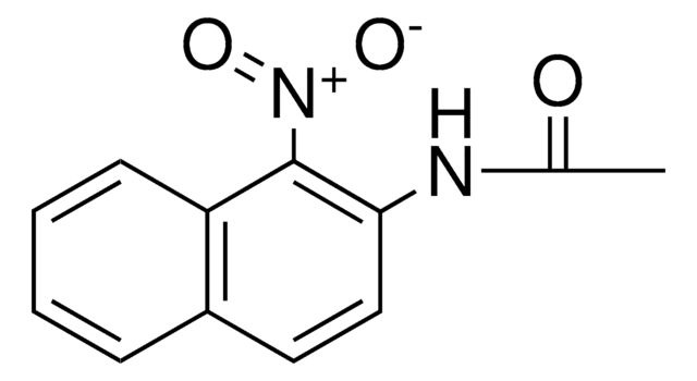 N-(1-Nitro-2-naphthalenyl)acetamide structure, CAS 5419-82-9