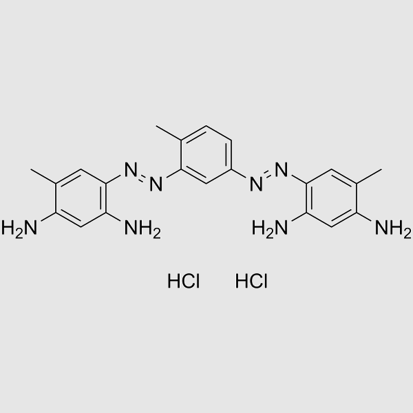 Basic Brown 4 structure, CAS 5421-66-9