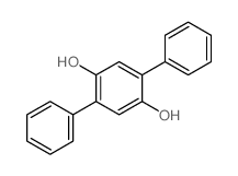2,5-Diphenylhydroquinone structure, CAS 5422-91-3