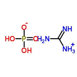 Guanidine phosphate structure, CAS 5423-23-4