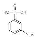 (3-Aminophenyl)phosphonic acid structure, CAS 5427-30-5