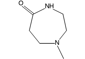 1-Methyl-5-homopiperazinone structure, CAS 5441-40-7