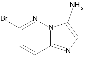 Pyridazin-3-amine structure, CAS 5469-70-5