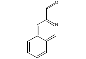 Isoquinoline-3-carbaldehyde structure, CAS 5470-80-4