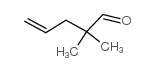 2,2-Dimethyl-4-pentenal structure, CAS 5497-67-6