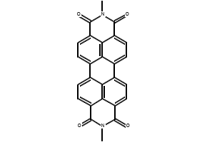 Pigment Red 179 structure, CAS 5521-31-3