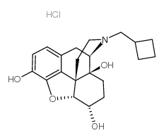 NALBUPHINE HYDROCHLORIDE structure, CAS 23277-43-2