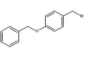 4-Benzyloxybenzyl bromide structure, CAS 5544-60-5