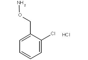 O-(2-Chlorobenzyl)hydroxylamine hydrochloride structure, CAS 5555-48-6
