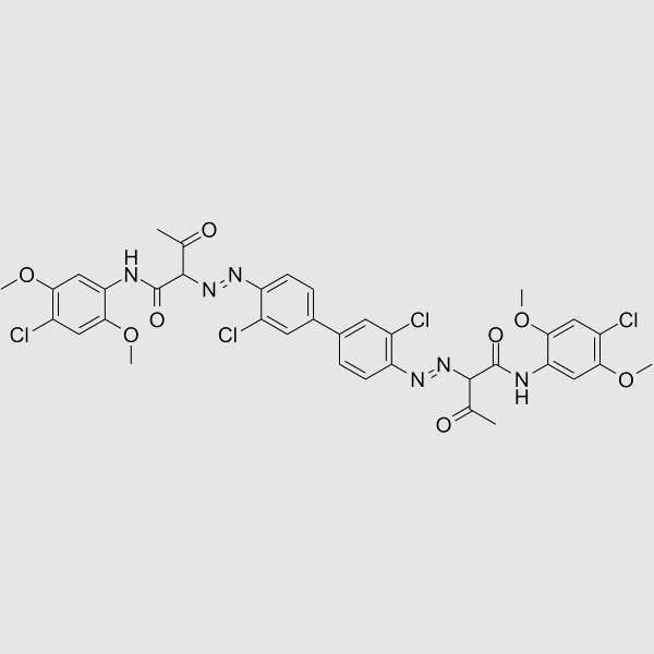 Pigment Yellow 83 structure, CAS 5567-15-7