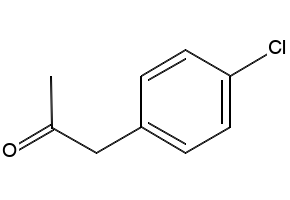 4-Chlorophenylacetone structure, CAS 5586-88-9