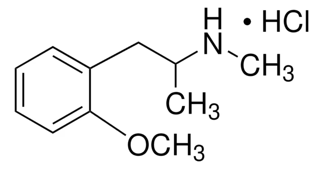 Methoxyphenamine hydrochloride structure, CAS 5588-10-3