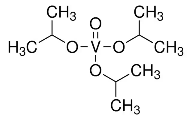 Triisopropoxyvanadium(V) oxide structure, CAS 5588-84-1