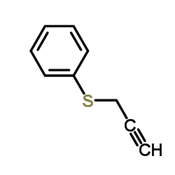 Phenyl propargyl sulfide structure, CAS 5651-88-7