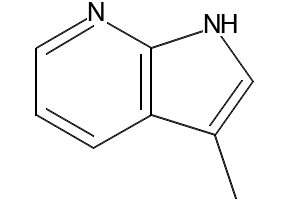 3-Methyl-7-azaindole structure, CAS 5654-93-3