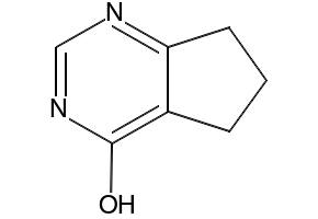 1,5,6,7-Tetrahydrocyclopenta[d]pyrimidin-4-one structure, CAS 5661-01-8