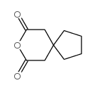 3,3-Tetramethyleneglutaric anhydride structure, CAS 5662-95-3