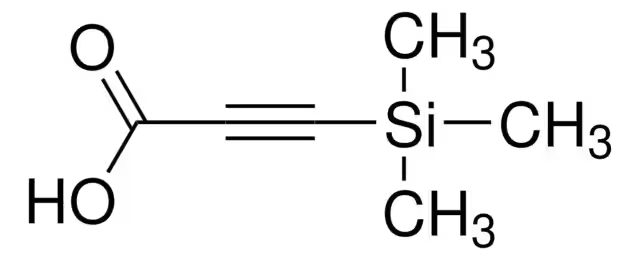 3-(Trimethylsilyl)propynoic acid structure, CAS 5683-31-8