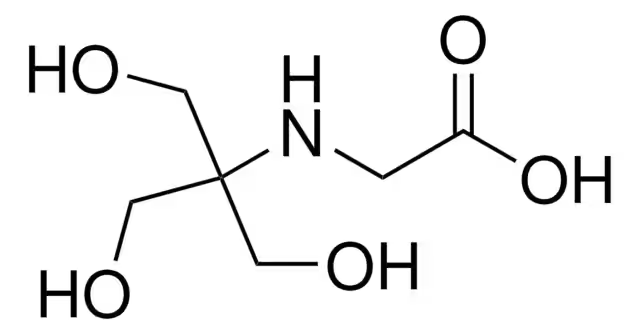 Tricine structure, CAS 5704-04-1