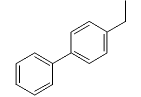 4-Ethylbiphenyl structure, CAS 5707-44-8