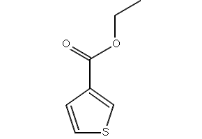 Ethyl thiophene-3-carboxylate structure, CAS 5751-80-4
