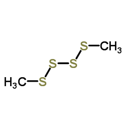 Dimethyl tetrasulphide structure, CAS 5756-24-1