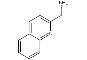 2-Quinolinemethanamine structure, CAS 5760-20-3