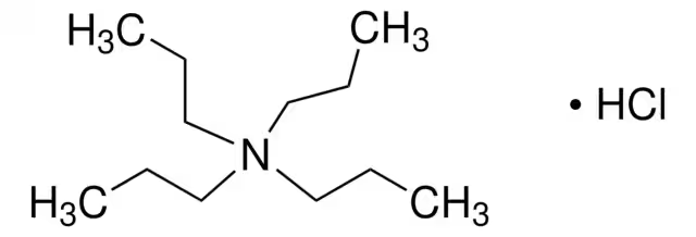 Tetrapropyl ammonium chloride structure, CAS 5810-42-4