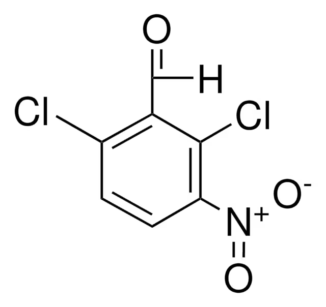 2,6-Dichloro-3-nitrobenzaldehyde structure, CAS 5866-97-7