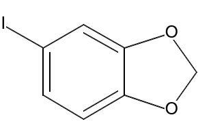 1-Iodo-3,4-methylenedioxybenzene structure, CAS 5876-51-7