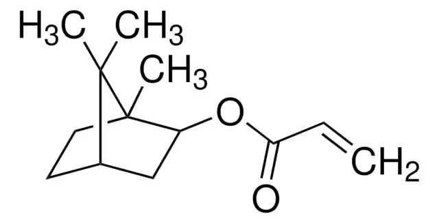 Isobornyl acrylate structure, CAS 5888-33-5