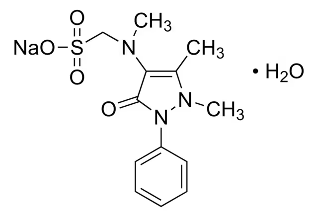 Analgin structure, CAS 5907-38-0