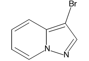 3-Bromopyrazolo[1,5-a]pyridine structure, CAS 5910-12-3
